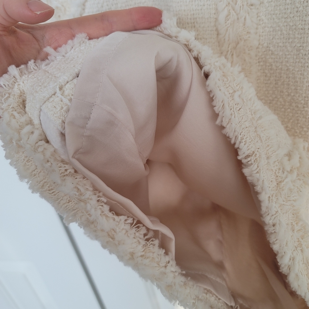 Cream Tweed Dress XS - Picture 12 of 15